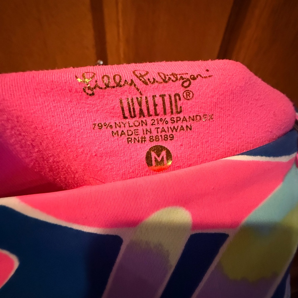 Lilly Pulitzer Luxletic Pink and Blue Activewear
